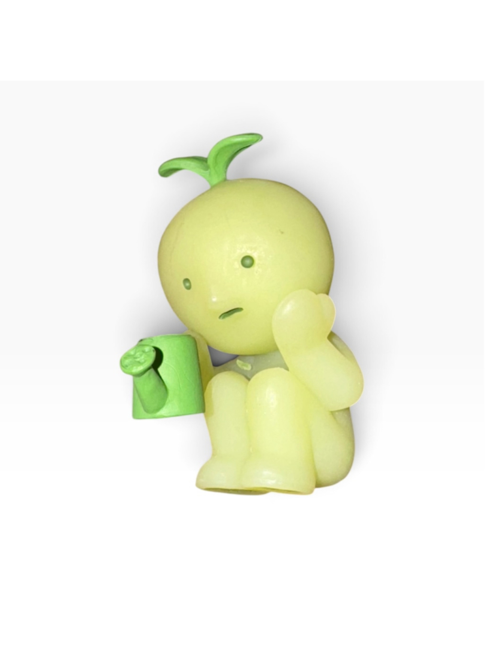 Gardening Smiski Figure Sunday Series Watering Can Flower Plant Phosphorescent